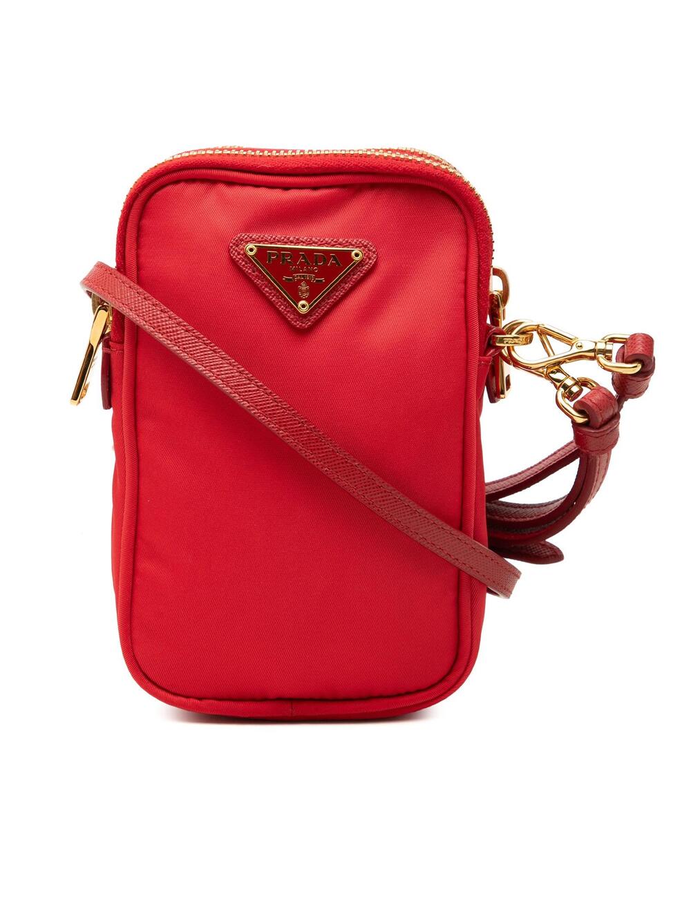 Prada Tessuto Double Zip Phone Case #315575P48B